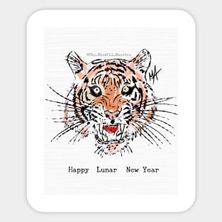 Year of the Tiger Sticker